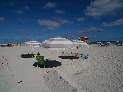 loc-Umbrellas-beach-chairs-and-a-lifeguard-station-on-the-sand-in-the-trendy-Sou.jpg