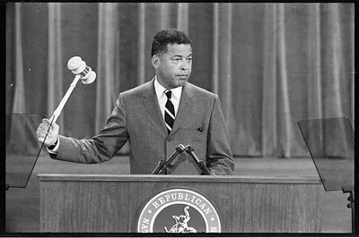 loc-Senator-Edward-Brooke-holding-a-large-gavel-at-a-podium-during-the-1968-Repu.jpg