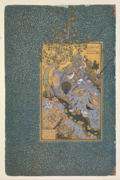 _The_Concourse_of_the_Birds___Folio_11r_from_a_Mantiq_al-Tayr__Language_of_the_Birds_