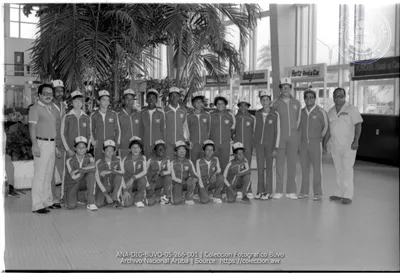 Seleccion_di_IDEFRE_a_sali_pa_Miami-_15_di_augustus_1983__Image___1