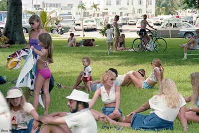 People_at_Young_Circle_Park__Hollywood__1983