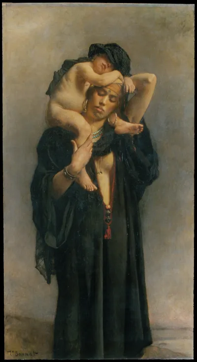 An_Egyptian_Peasant_Woman_and_Her_Child