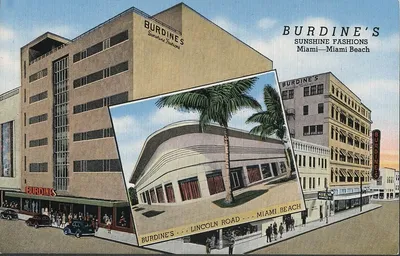 Vintage_Burdines_Postcard