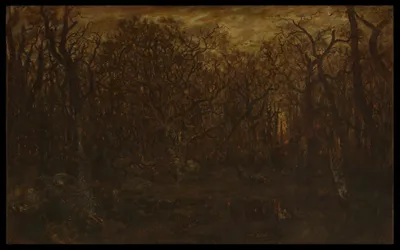 The_Forest_in_Winter_at_Sunset