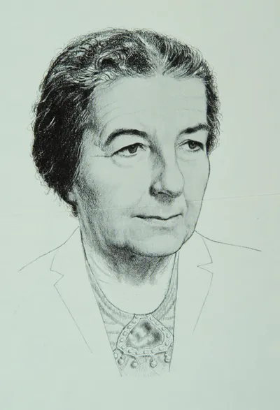 Drawing_of_Golda_Meir__1966
