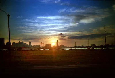Sunset_Miami_Beach_Florida_USA_March_1983_025