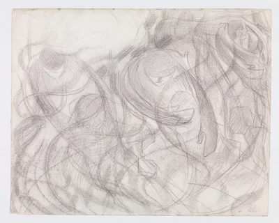 States_of_Mind__The_Farewells__recto___Study_for_Female_Figure__Ines___verso_