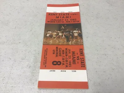 Kent_State_University_NCAA_Basketball_Ticket_Stub_Vs_Miami_Jan_23_1985