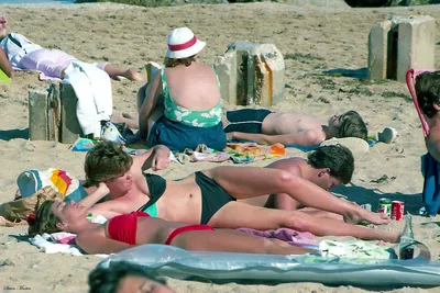 Bikini_Lady_Lounging__Hollywood_Beach__1985