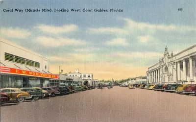 Miracle_Mile_Downtown_Coral_Gables_Vintage_Postcard__28191387065_.jpg