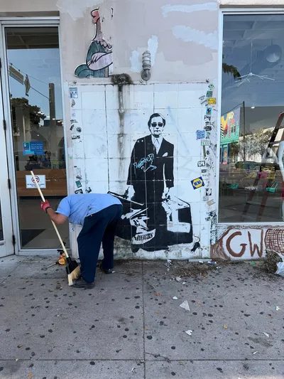 Cleaning_Up_the_Blek_Le_Rat_Work_in_Front_of_Goodwill