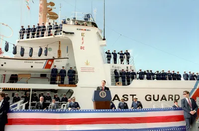 President_Ronald_Reagan_Visit_to_Us_Coast_Guard_Cutter_Dauntless_Miami_Beach_Florida_Speaking_at_Podium_-_DPLA_-_0999c396e6877565b8d4b748419005ec.jpg